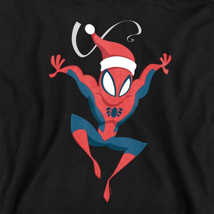 Produktbild Spiderman Holiday Outfit Kapuzenpullover meliert (128)