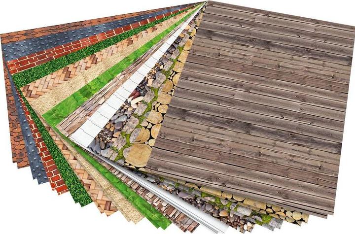 Image du produit Folia Structures des blocs de motifs (400 g/m², 26x)