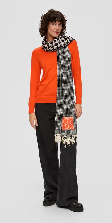 Actual product image s.Oliver Strickpullover Feinstrickpullover mit U-Boot-Ausschnitt (46)