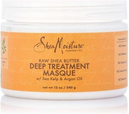 Immagine prodotto Shea Moisture Maschera di trattamento profondo al burro di karitè crudo da 355 ml (354 ml)