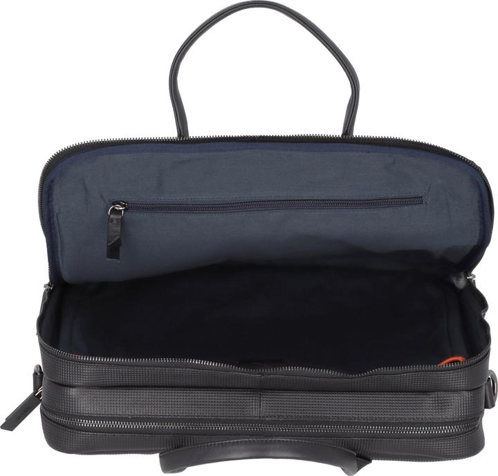 Actual product image Davidoff Paris briefcase leather 39 cm laptop compartment