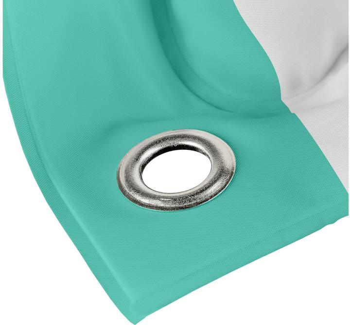 Produktbild Kolma Luftmatratze Stripy Caribbean/Weiss