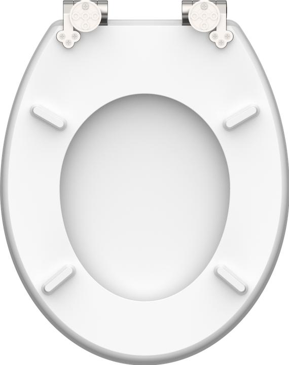 Produktbild Schütte WC Sitz Holz MDF WC-Sitz POLAR LIGHTS Absenkautomatik 80548 Polarlicht