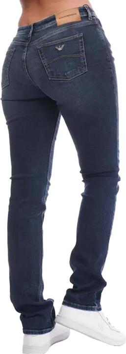 Actual product image Emporio Armani Womens/Ladies J85 Leather Patch Regular Jeans (25)