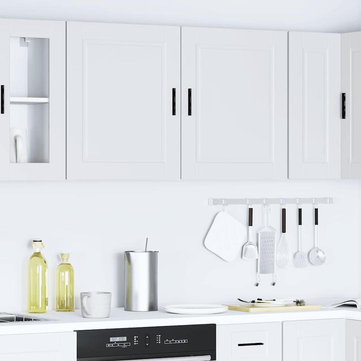 Immagine prodotto VidaXL Pensili da cucina 2 pezzi. Parete attrezzata in legno bianco Porto Cucina (50 x 31 x 60 cm)