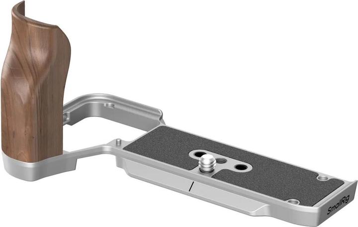 Produktbild SmallRig L-Shape Mount Plate with Wooden Handle (Diverses Video Zubehör, Griff)