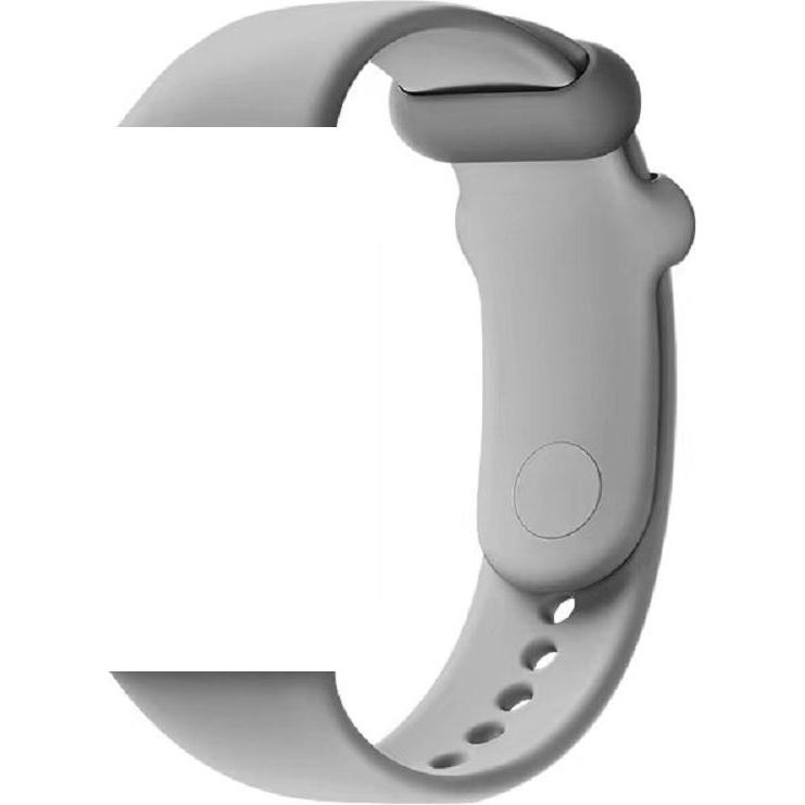 Devia Band Deluxe Sport für Xiaomi Mi Band 8 Pro/ Redmi Watch 4 grau (Silikon), Uhrenarmband, Grau