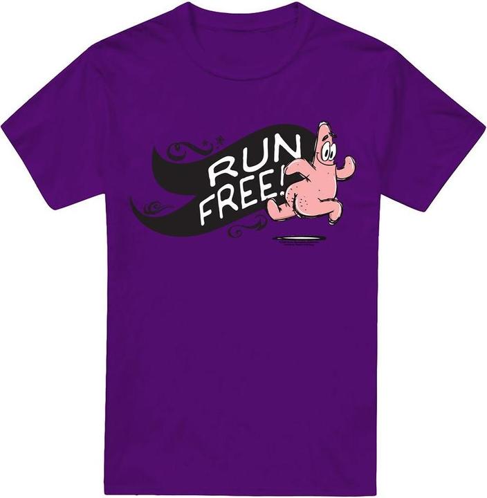 Immagine prodotto Spongebob Squarepants Run Free! Maglietta Uomo (4XL)