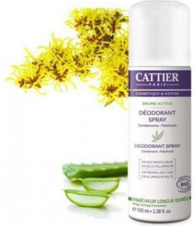 Actual product image Cattier Déodorant Femme (Spray, 100 ml)
