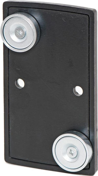 Actual product image Moravia MORION wall clip -Magnetic Made of high-quality ABS plastic, black