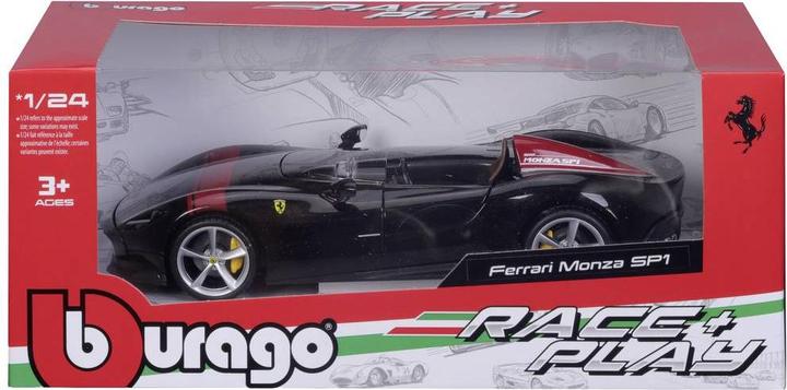 Actual product image Bburago 18-26027 Ferrari - Monza SP1 Nero - 1:24