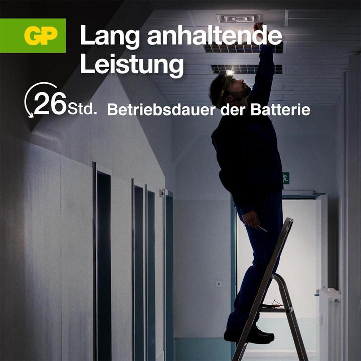 Produktbild GP Batteries GP Discovery Stirnlampe CHW54 (375 lm)