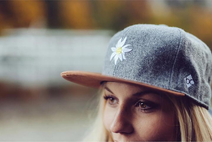 Actual product image Bavarian Caps Edelweiss Wildleder Cap (One size)