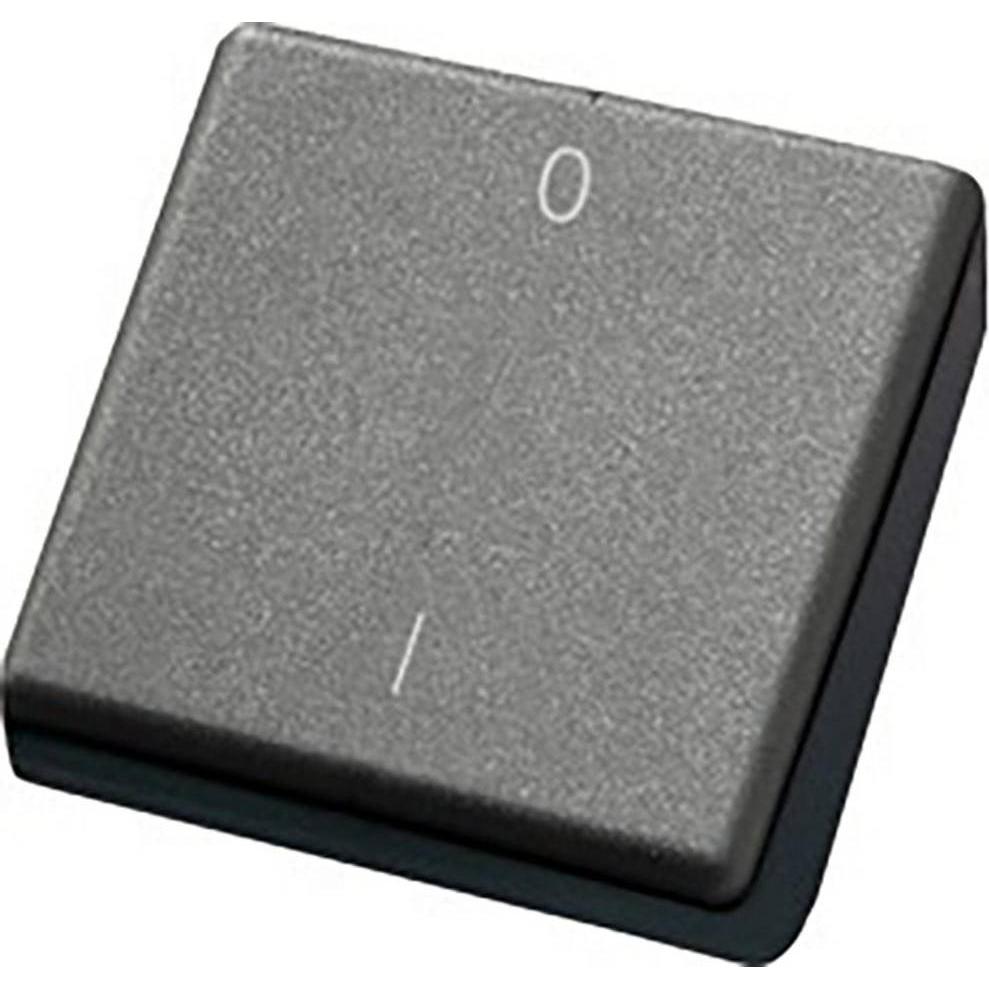 Eltako FMH2-an radio mini trasmettitore portatile antracite con bilanciere, Pulsante + Interruttore, Grigio