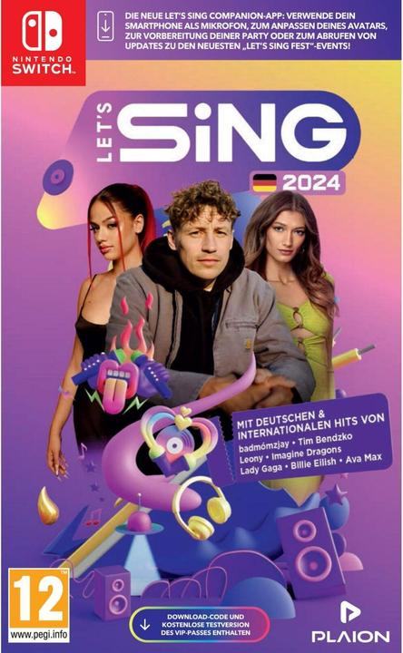 Image du produit Ravenscourt Let's Sing 2024 German Version (Switch, DE)