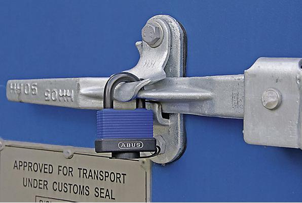 Actual product image Abus Padlock, brass