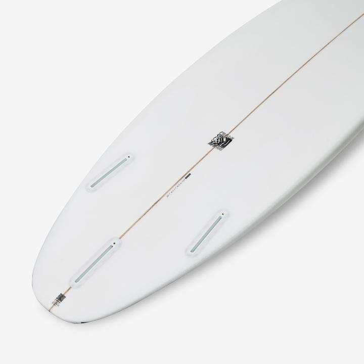 Image du produit Olaian Shortboard Performance mit Futures Box ohne Finnen weiss (6')