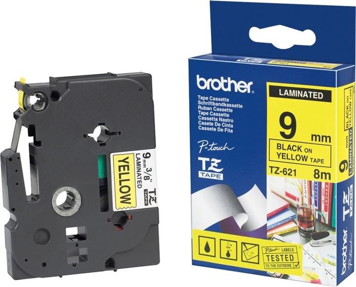 Produktbild Brother Tze-621 (0.90 cm, Grau)