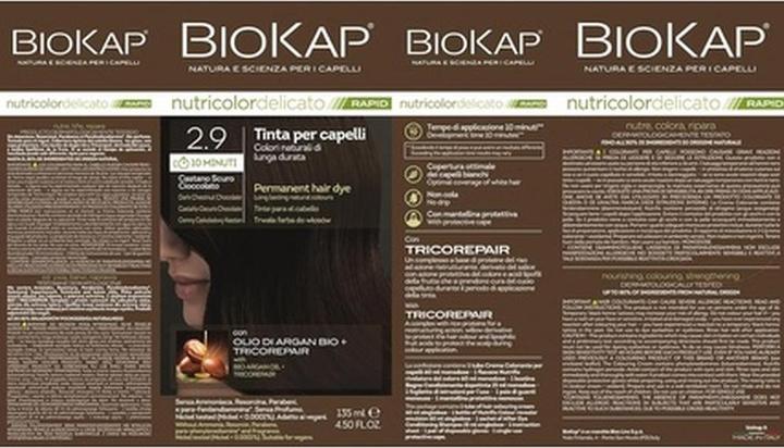 Produktbild Bio Partner Nutricolor Delicato Rapid dunkles Schokoladenbraun (2.9 Dark Brown Chocolate)