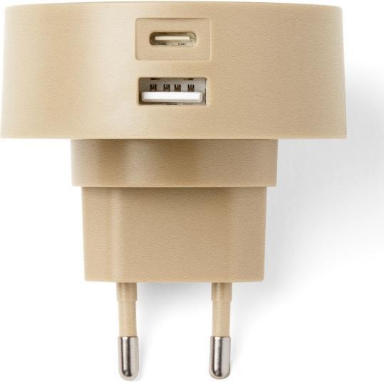 Image du produit Lexon Poweron Ład. siec. 30W USB-C/USB-A złoty/gold LL152D9