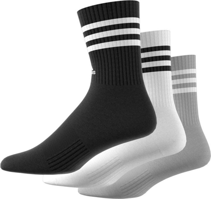 Actual product image adidas 3-Stripes Cushioned Crew Socks (3 pairs) (37 - 39)