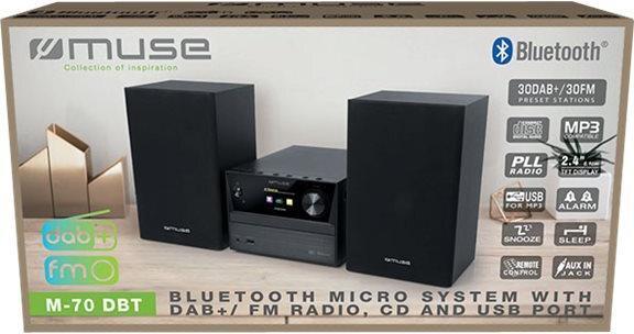 Produktbild Muse M-70 DBT (Bluetooth, CD Player, 1x 40 W)