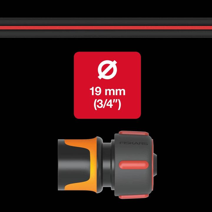 Actual product image Fiskars SZYBKOZŁĄCZE 3/4" FIBRECOMP (Hose connector, 19 mm)