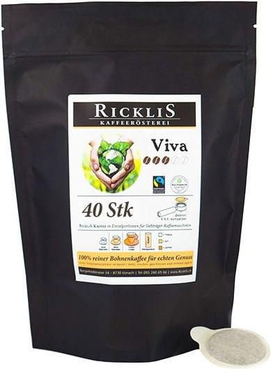 RickliS Kaffeerösterei Viva (40 x Port.)