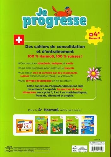 Immagine prodotto Je progresse : Français 4ème Harmos Edition février 2021 (Francese, Collettività, 2022)