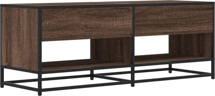 Image du produit VidaXL Meuble TV Lowboard Meuble TV Table de télévision brun imitation chêne (180 x 40 x 46 cm)