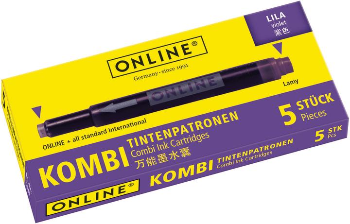 Produktbild Online Tintenpatronen Kombi (1 Stück, Lila)