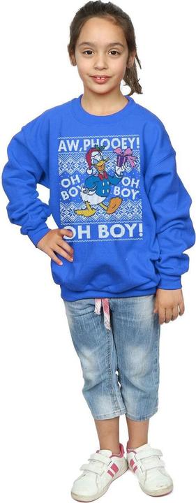 Image du produit Disney - Sweat DONALD DUCK CHRISTMAS FAIR ISLE - Fille (152, 158)