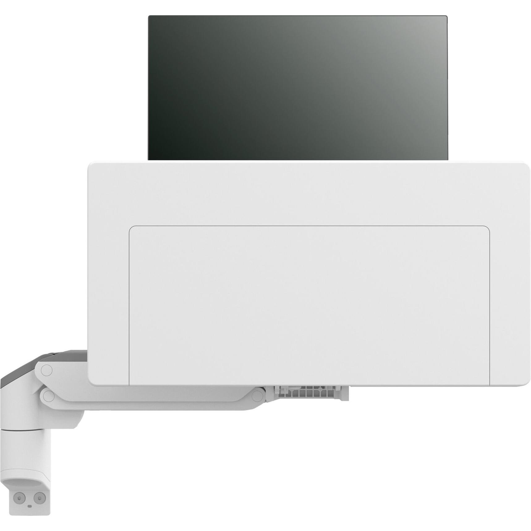 Ergotron 45-621-251, 68,6 cm (27"), 10,7 kg, 100 x 100 mm, Réglage de la hauteur, 11,2 kg, Blan (Wand, 27.01"), Monitor ...