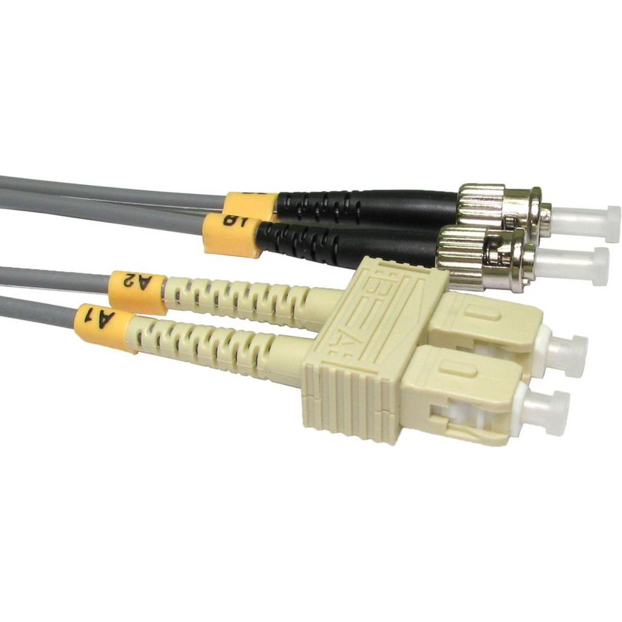 Cables Direct CDL 1m OM1 Optic Cable ST - SC (1 m), Audio Kabel