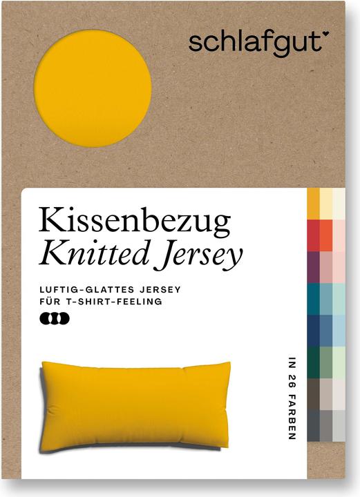 Actual product image schlafgut Knitted Jersey (Duvet cover, 40 x 80 cm)
