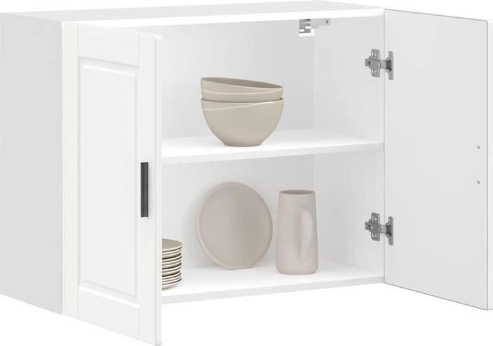 Immagine prodotto VidaXL Parete attrezzata per cucina Porto White Parete attrezzata in legno Cucina (80 x 31 x 60 cm)