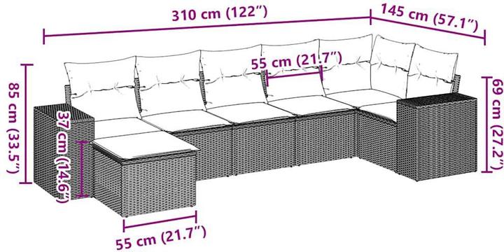 Produktbild vidaXL Brantley