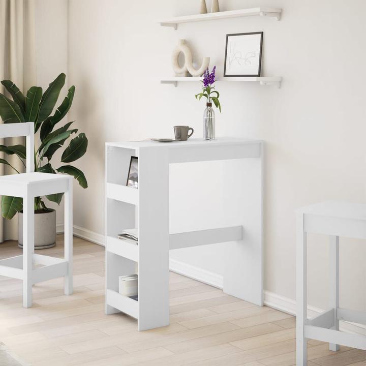 Actual product image vidaXL Bar table with shelf