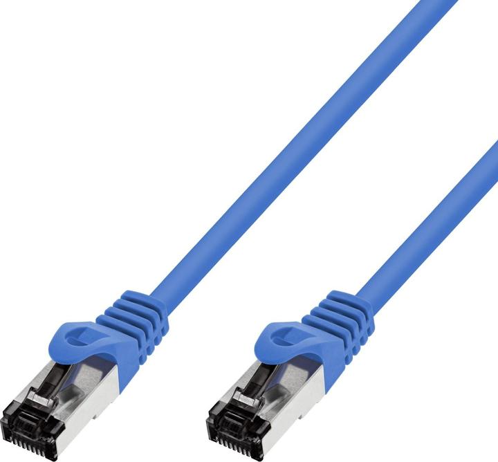 Produktbild Extralink Lan-Patchkabel Cat.8.1 S/Ftp 5m 40g Geschirmt Foliengepaartes Kupferblau (S/FTP, CAT8.1, 5 m)