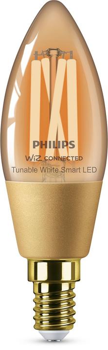 Actual product image Philips WFB 25W C35 E14 920-50 Amb 1PF/6 (E14, 4.90 W, 370 lm, 1 x, G)