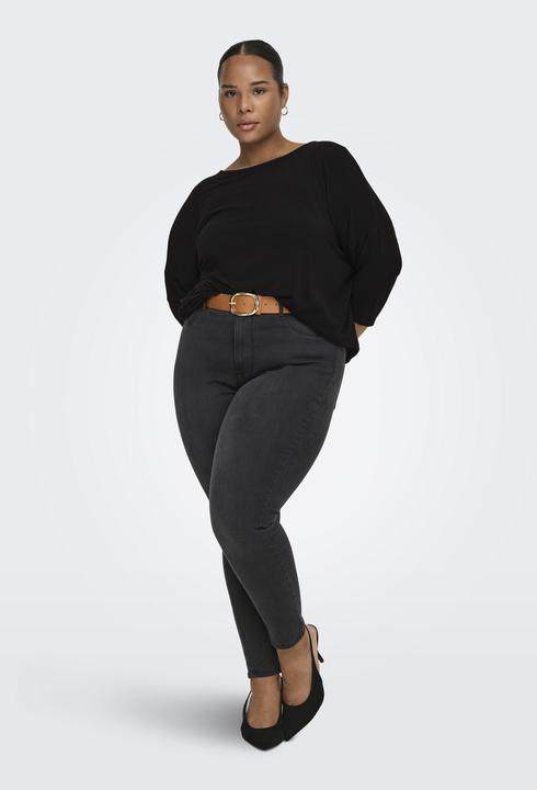 Immagine prodotto Only Top curvy dal taglio ampio con maniche a 3/4 (54, XL)