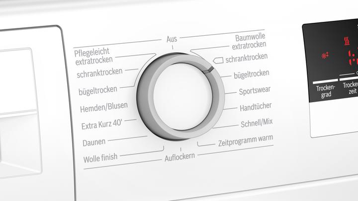 Actual product image Bosch Hausgeräte WTH83V00 (7 kg, Right)