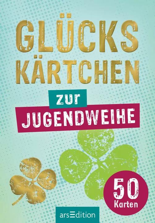 Produktbild Glückskärtchen zur Jugendweihe (Deutsch, 2021)