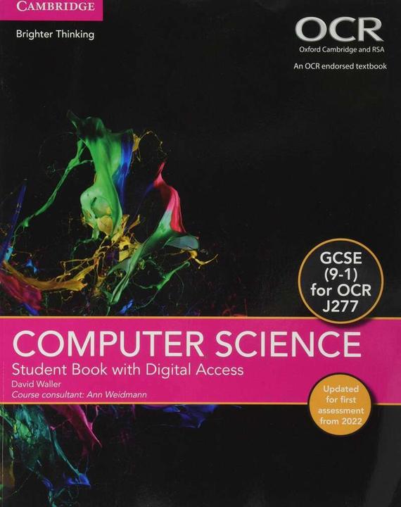 Produktbild GCSE Computer Science for OCR Student Book with Digital Access (2 Years) Updated Edition (Englisch, David Waller, 2020)