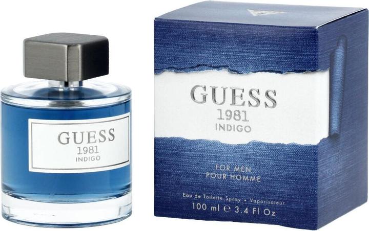 Actual product image Guess 1981 Indigo by Eau de Toilette Spray (Eau de toilette, 100 ml)