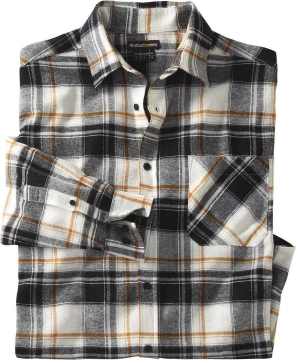 Immagine prodotto Atlas For Men Camicia A Quadri Tasca sul Petto Uomo (L)