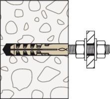 Immagine prodotto Fischer Tassello a espansione M 6 S 40 mm 8 mm 5 (100 pz.)