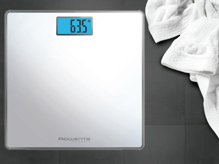 Immagine prodotto Rowenta Classic BS1501, bilancia pesapersone elettronica, 31x31 cm, fino a 160 Kg con graduazione d (160 kg)
