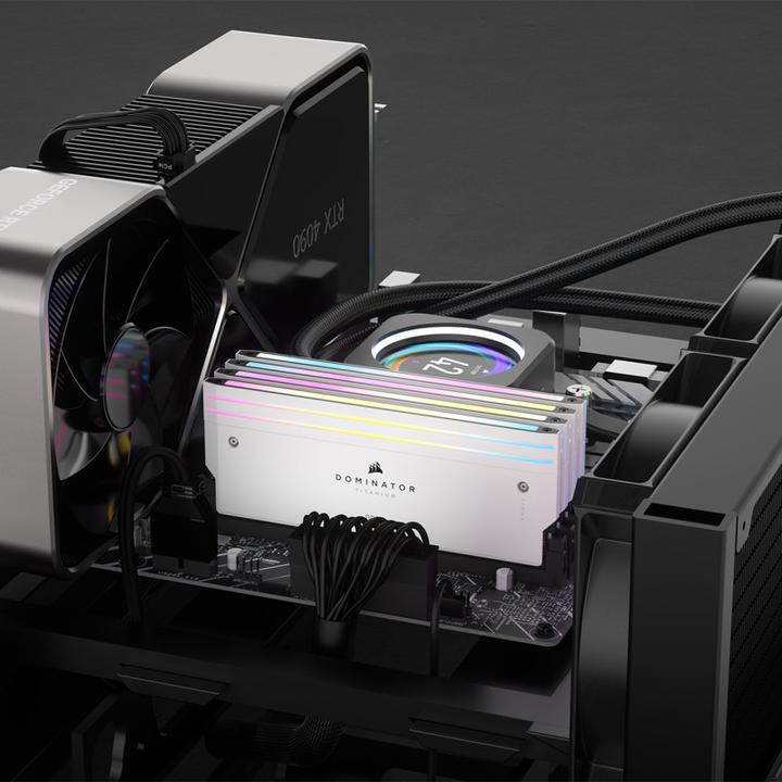 Image du produit Corsair Dominator Titanium RGB (2 x 32GB, 6000 MHz, RAM DDR5, DIMM)