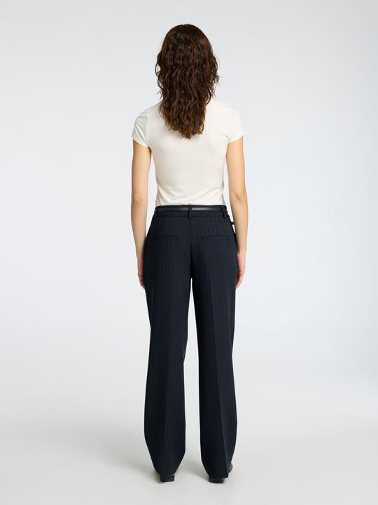 Produktbild Selected Femme Nadelstreifen Hose mit weitem Bein (44)
